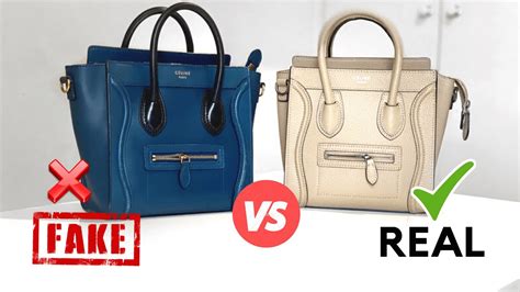 fake celine nano|Real VS FAKE Celine Luggage Nano tote: A COMPARISON ***WHAT  .